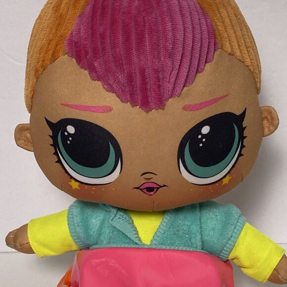 LOL Surprise Neon Q. T. Doll Plush 18" L Huggable Stuffed MGA Entertainment - Picture 2 of 10